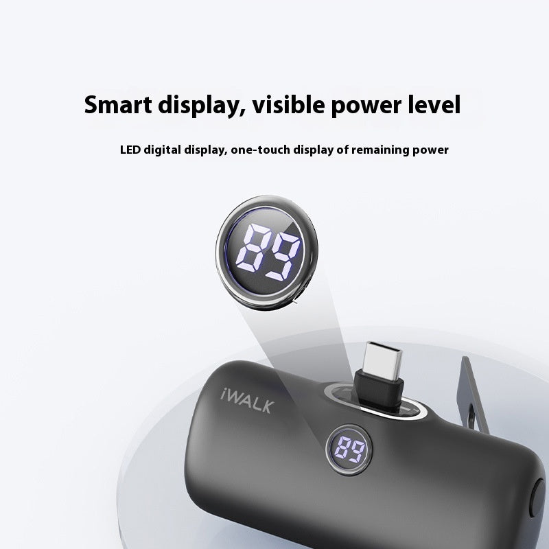 Capsule Power Bank 20WPD Fast Charging With Bracket