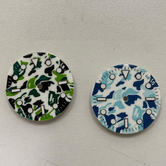 Green Luminous Camouflage Watch Accessories