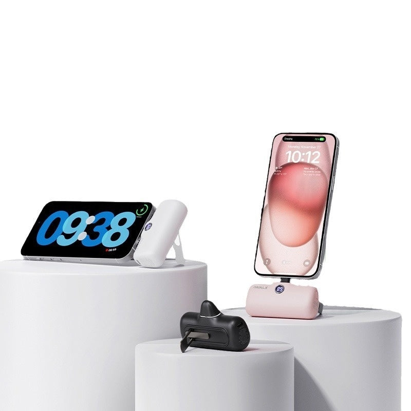 Capsule Power Bank 20WPD Fast Charging With Bracket